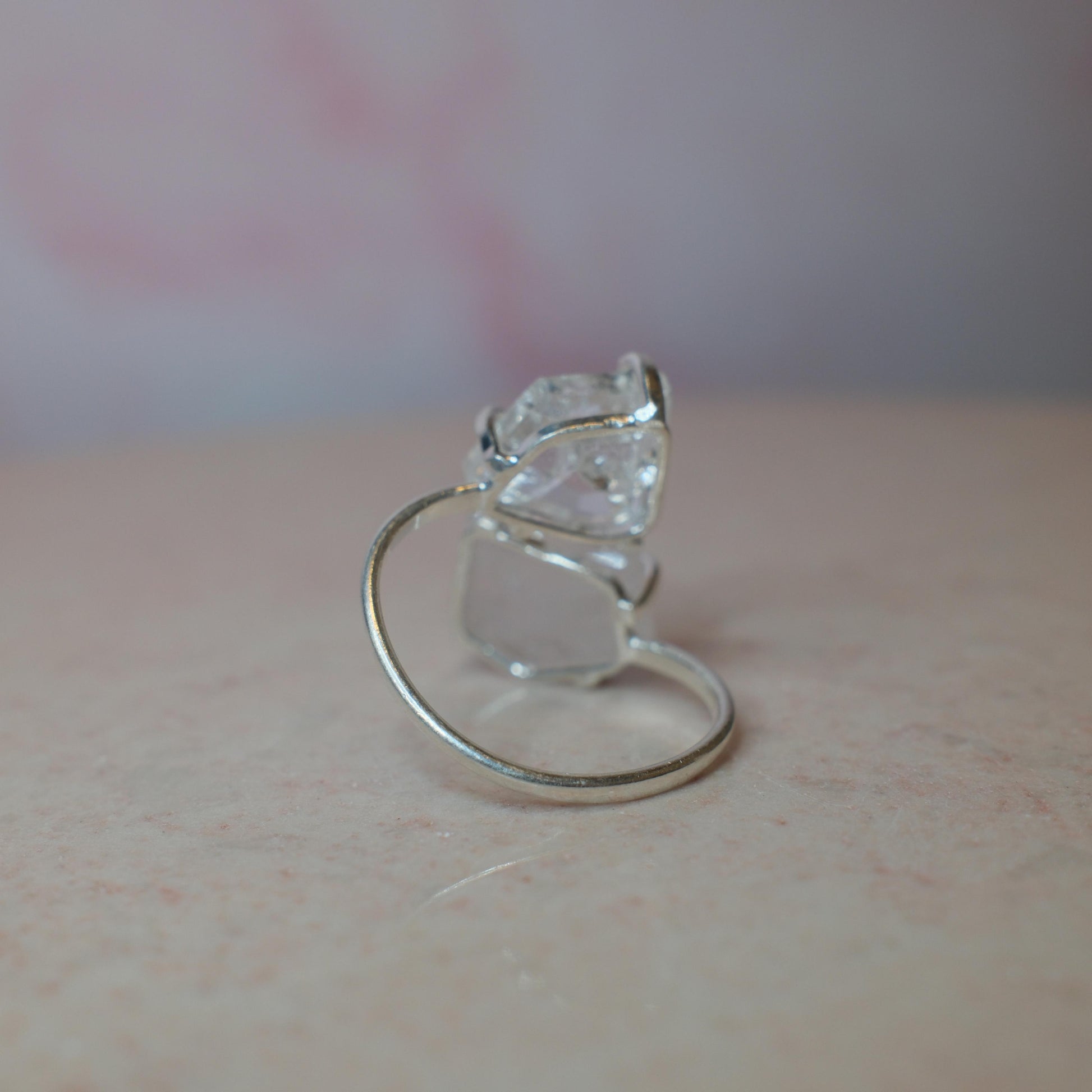 Bergkristall ring, silver (A) Spiritana