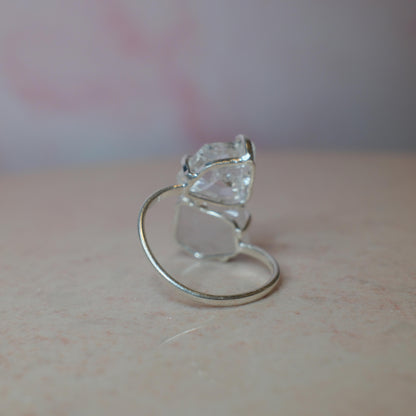 Bergkristall ring, silver (A) Spiritana