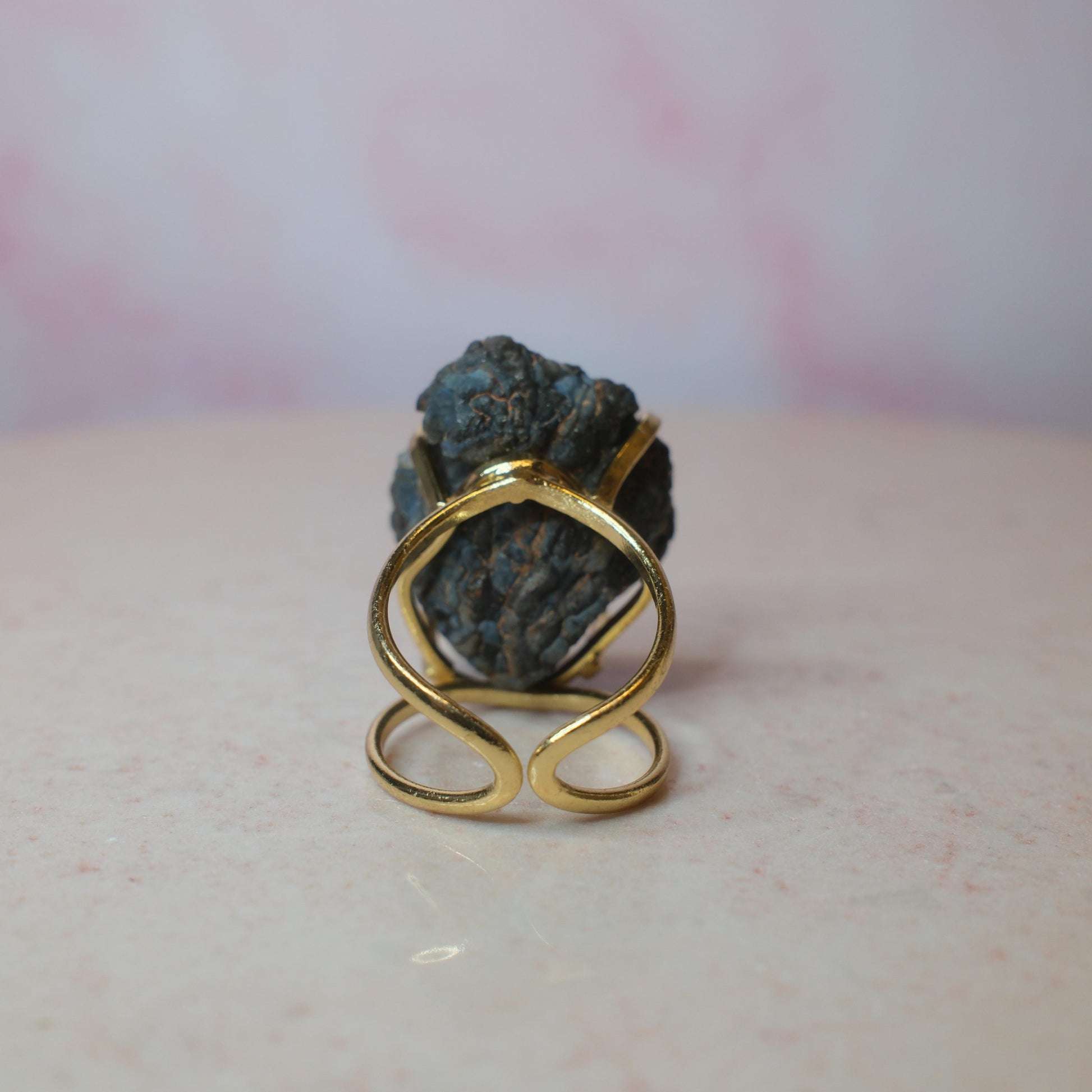 Agatgeod ring, guld (C) Spiritana