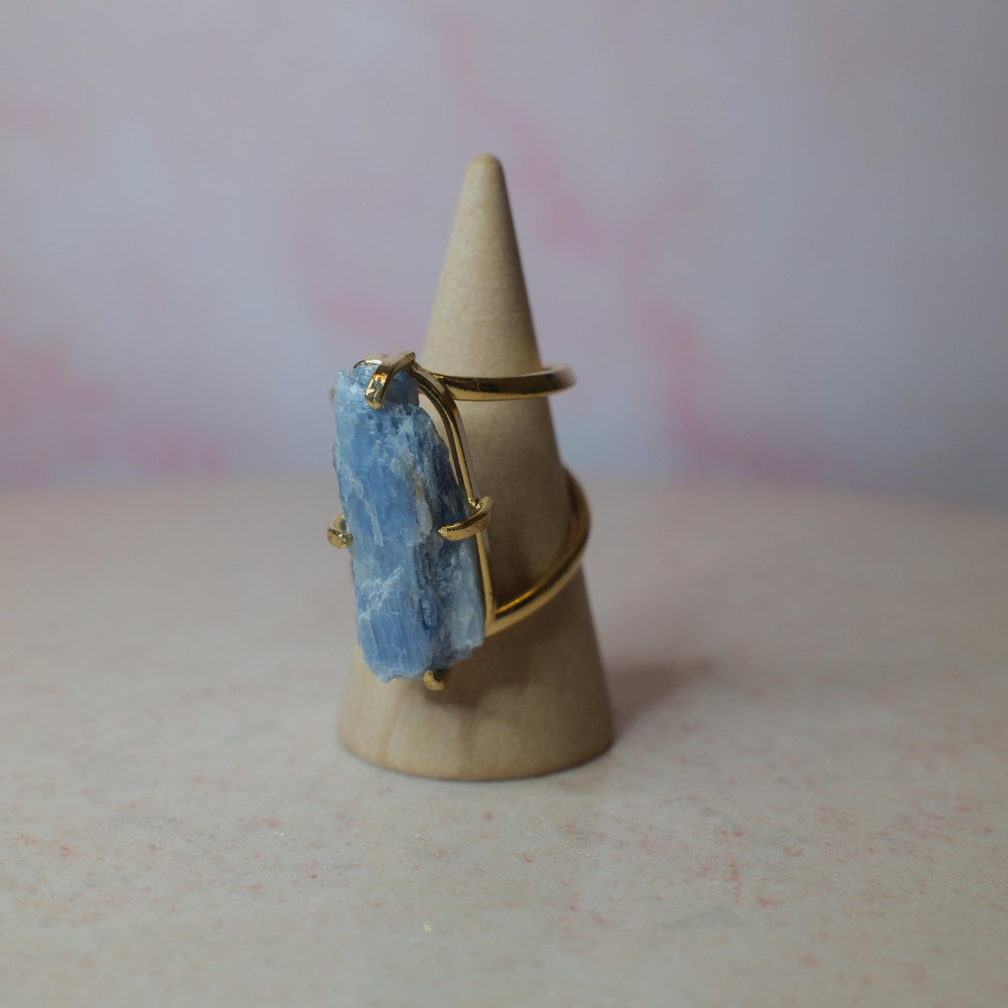 Kyanit ring, guld (F) Spiritana