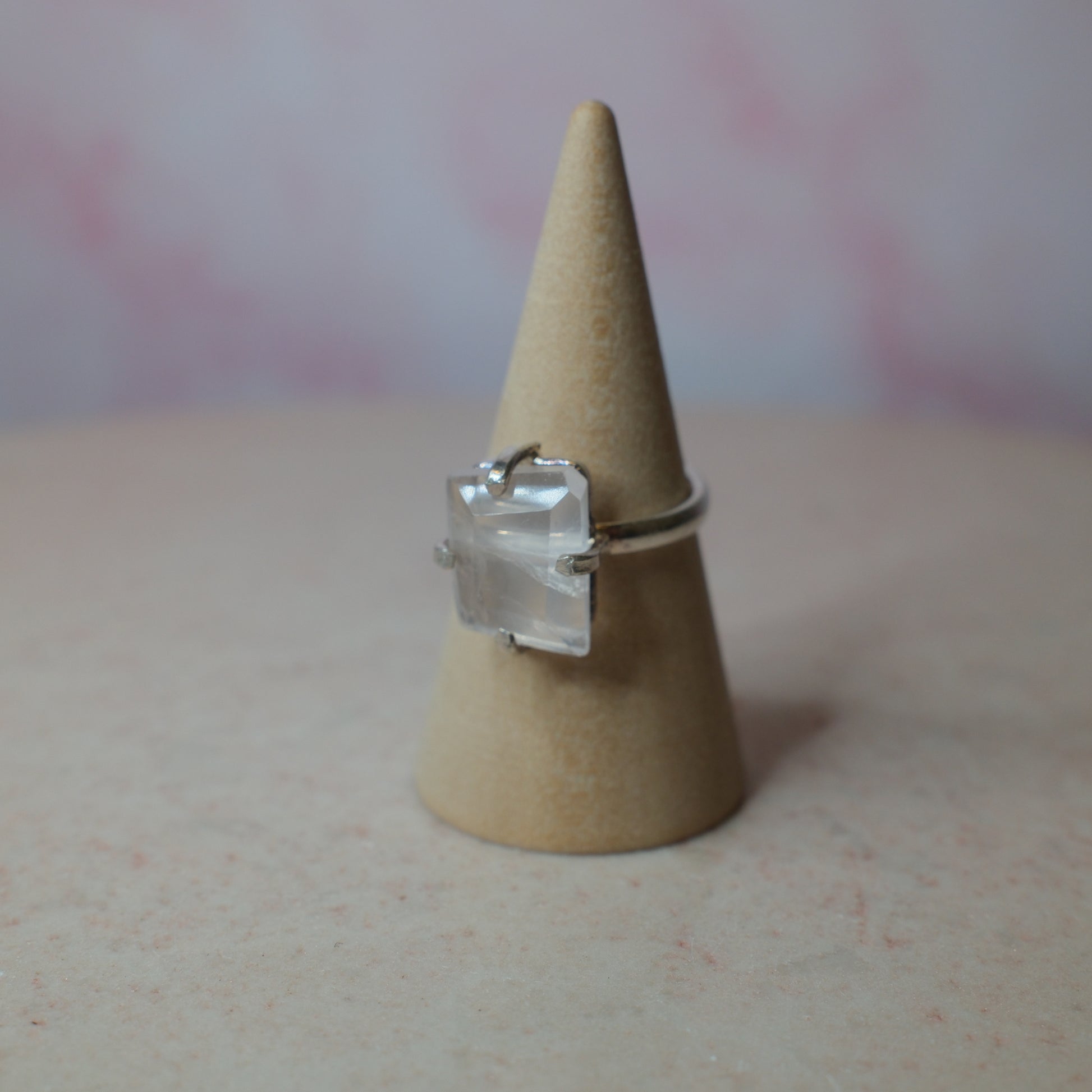 Bergkristall ring, silver (A) Spiritana