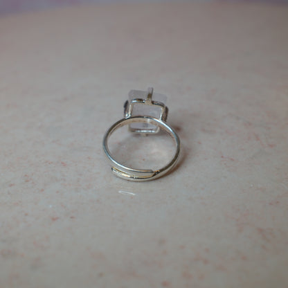 Bergkristall ring, silver (A) Spiritana