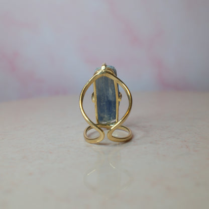 Kyanit ring, guld (C) Spiritana