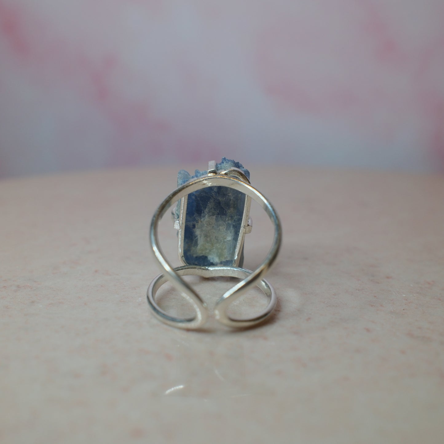 Kyanit ring, silver (E) Spiritana