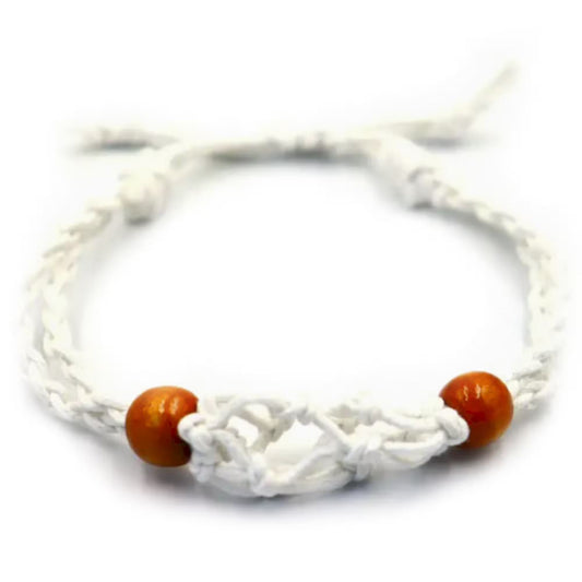 Armband till kristaller, vit