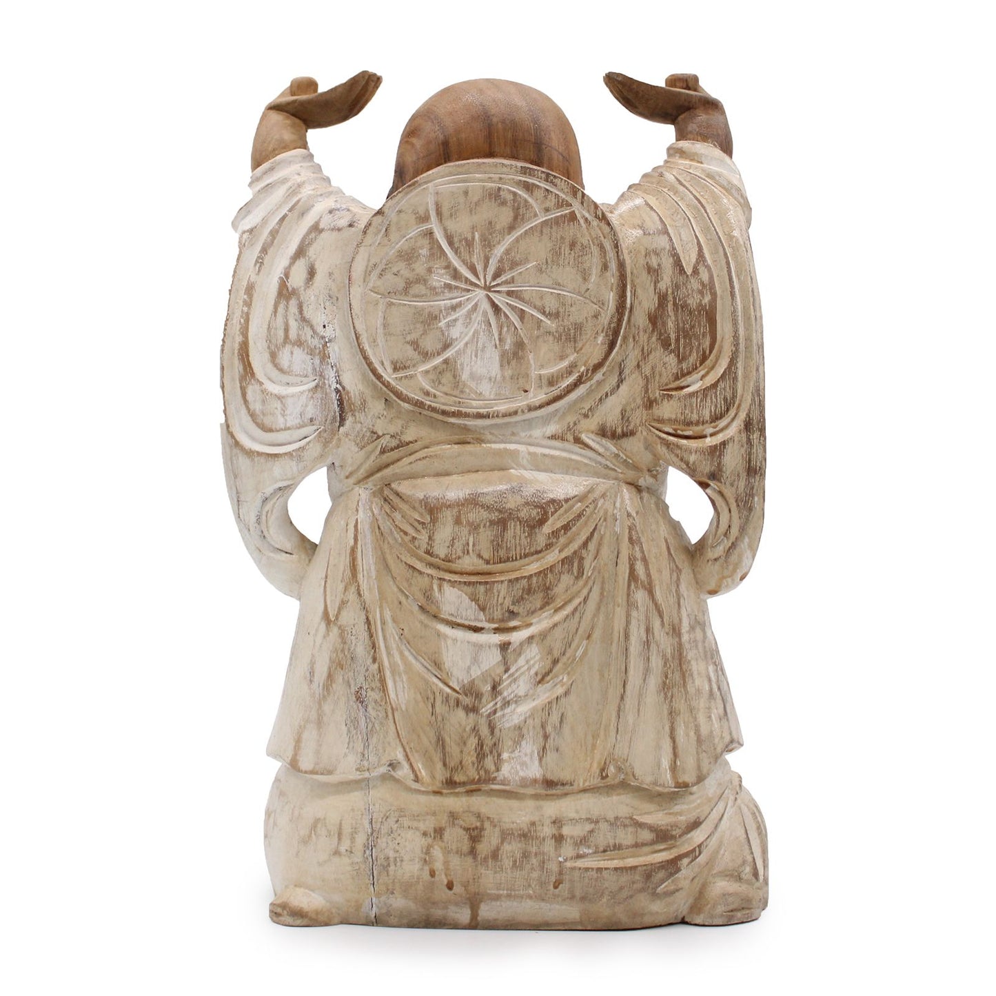 Handskuren Buddha - 40 cm (Hands Up)