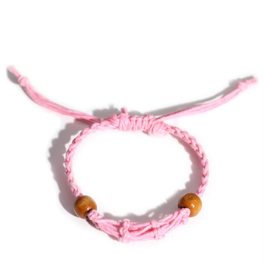 Armband till kristaller, rosa