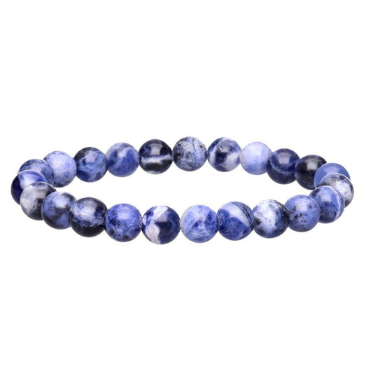 Armband - Sodalit (8 mm)